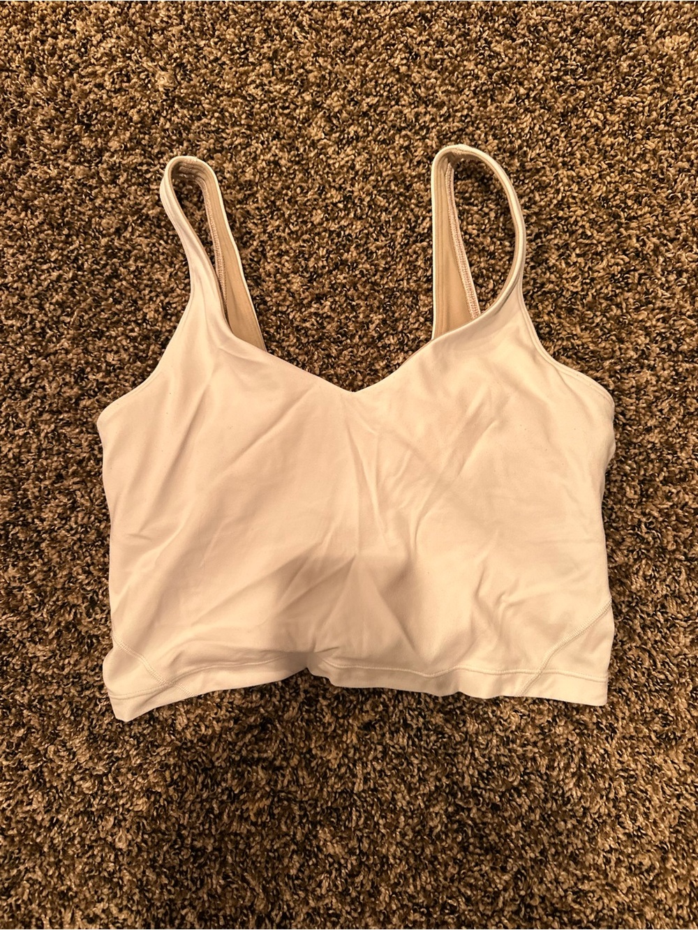 lululemon white align tank